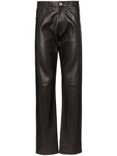 Versace брюки прямого кроя