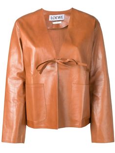 Loewe кожаная куртка