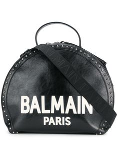 Balmain сумка-тоут Paris с логотипом и заклепками