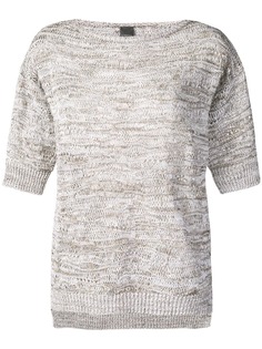 Lorena Antoniazzi трикотажный топ с круглым вырезом