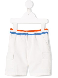 Moncler Kids бермуды с полосками