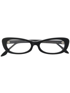 Cutler & Gross солнцезащитные очки в овальной оправе