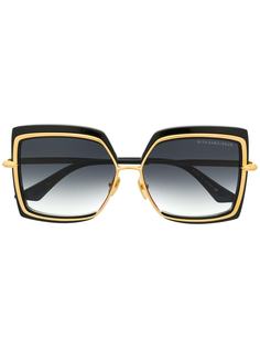 Dita Eyewear солнцезащитные очки в крупной квадратной оправе