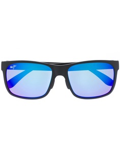 Maui Jim солнцезащитные очки в квадратной оправе
