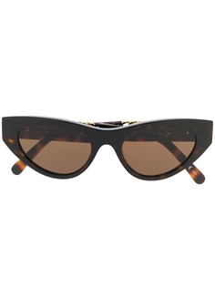 Stella McCartney Eyewear солнцезащитные очки Falabella в оправе кошачий глаз