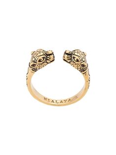 Nialaya Jewelry кольцо с гравировкой