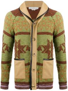 Golden Goose кардиган вязки интарсия