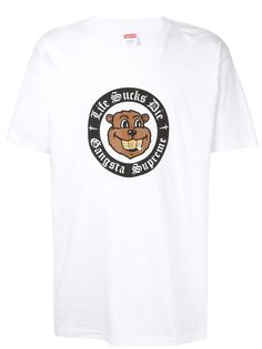 Supreme футболка Life Sucks