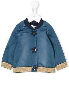 Little Marc Jacobs джинсовая куртка-бомбер на пуговицах