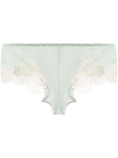 Carine Gilson трусы-шорты с кружевом