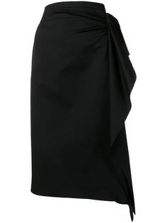 Rochas юбка-карандаш с драпировкой