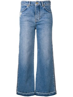Victoria Victoria Beckham джинсы в полоску