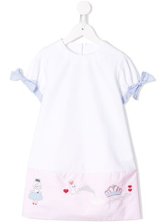 Simonetta платье трапеция с бантом
