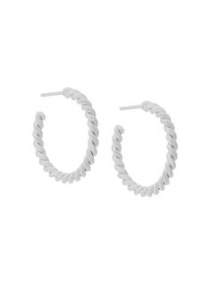 Isabel Lennse круглые серьги перекрученного дизайна