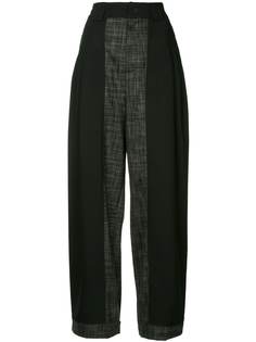 Koché high-waisted trousers