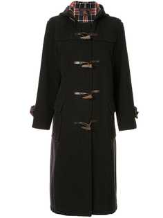 Burberry Pre-Owned пальто с деревянными пуговицами