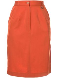 Christian Dior короткая юбка прямого кроя pre-owned