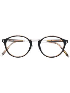 Retrosuperfuture круглые очки с черепаховой оправой