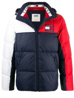 Tommy Jeans пуховик с логотипом