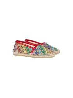 Gucci Kids эспадрильи со звездным узором GG