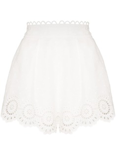 Zimmermann шорты Bellitude с фестонами