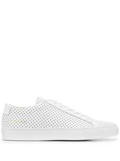 Common Projects кроссовки Achilles Low Premium с перфорацией