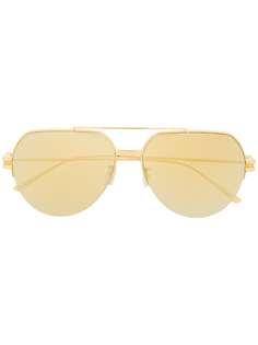 Bottega Veneta солнцезащитные очки-авиаторы