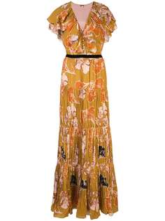 Johanna Ortiz платье макси Whiskey Sour Days с цветочным принтом