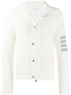 Thom Browne кардиган на молнии с полосками 4-Bar