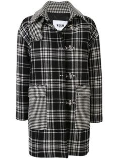 MSGM пальто в клетку