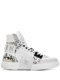 Philipp Plein высокие кроссовки Phantom Kick$