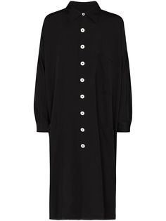 Yohji Yamamoto длинная рубашка