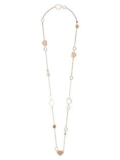 Chopard золотое колье Happy Hearts - Golden Hearts с бриллиантами из коллаборации с 007