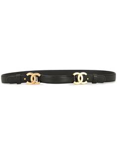 Chanel Pre-Owned ремень с логотипом CC