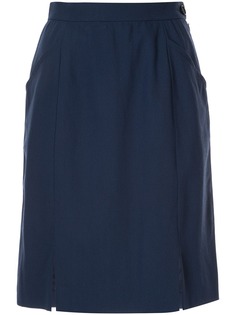 Yves Saint Laurent Pre-Owned юбка прямого кроя