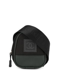Chanel Pre-Owned поясная сумка Sports Line с нашивкой-логотипом