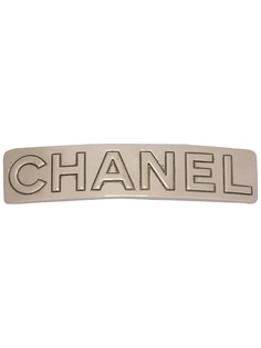 Chanel Pre-Owned заколка для волос с тиснением