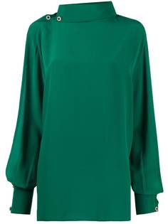 Christopher Kane блузка с разрезами на рукавах