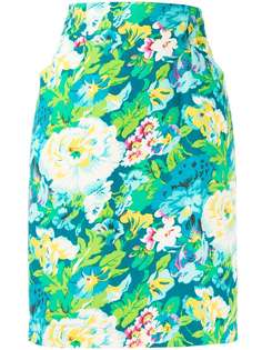 Kenzo Pre-Owned юбка 1980-х годов с цветочным принтом