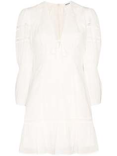 Reformation платье Cecilie с кружевом