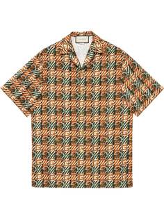 Gucci рубашка с графичным принтом