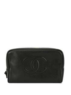 Chanel Pre-Owned косметичка с логотипом CC