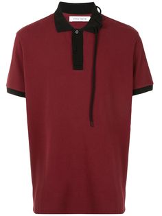 Craig Green рубашка-поло со шнуровкой на воротнике
