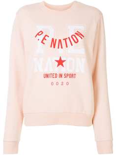 P.E Nation толстовка с логотипом
