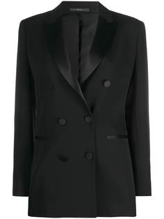 PAUL SMITH двубортный блейзер-смокинг