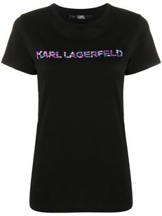Karl Lagerfeld футболка с логотипом