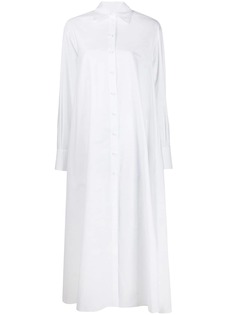 Valentino длинное платье-рубашка