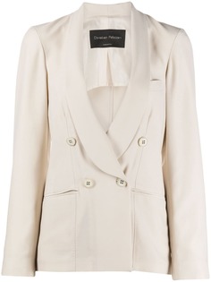 Christian Pellizzari двубортный блейзер строгого кроя