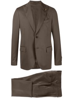 Lardini строгий костюм узкого кроя
