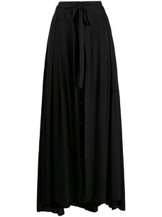 Ann Demeulemeester длинная юбка с поясом